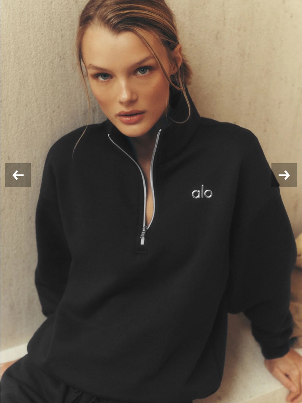 ALO Accolade 1/4 Zip Pullover